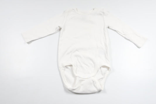 Bodysuit fra H&M - Størrelse 68/74 - Hvid