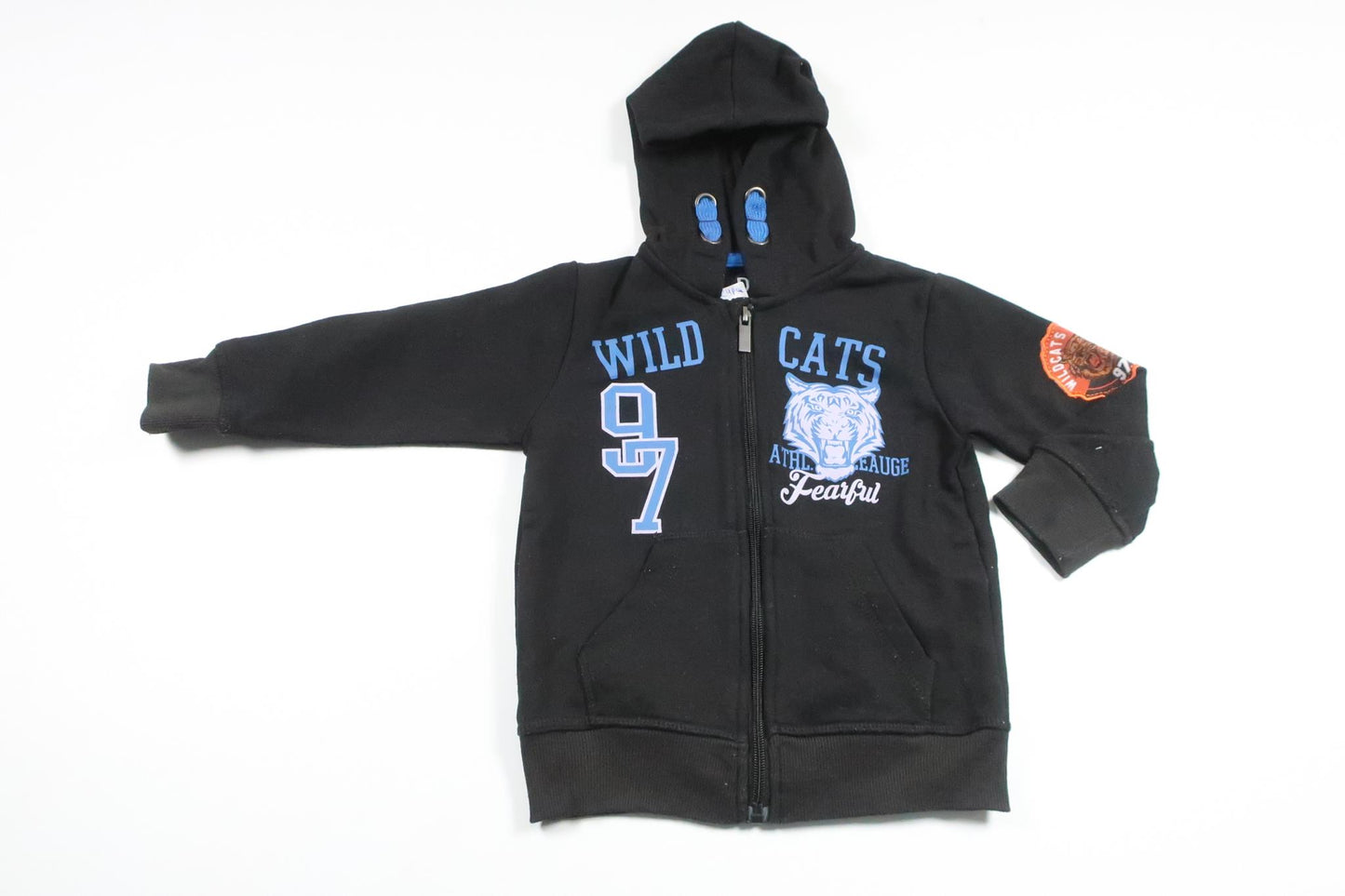 Hættejakke fra Red & Blue - Størrelse 92 - Sort