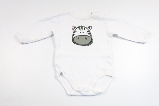 Bodysuit fra Petite Mini - Størrelse 62 - Hvid