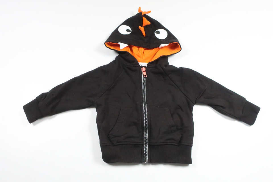 Hættejakke fra Pytteliten - Størrelse 68 - Sort