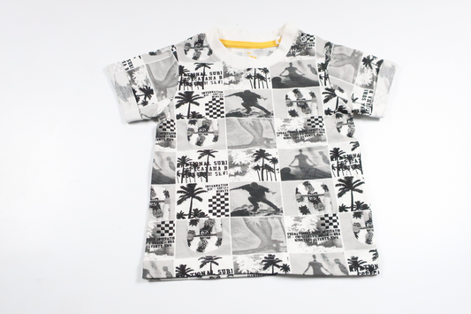 T-shirt fra ICA I Love Eco - Størrelse 68 - Grå