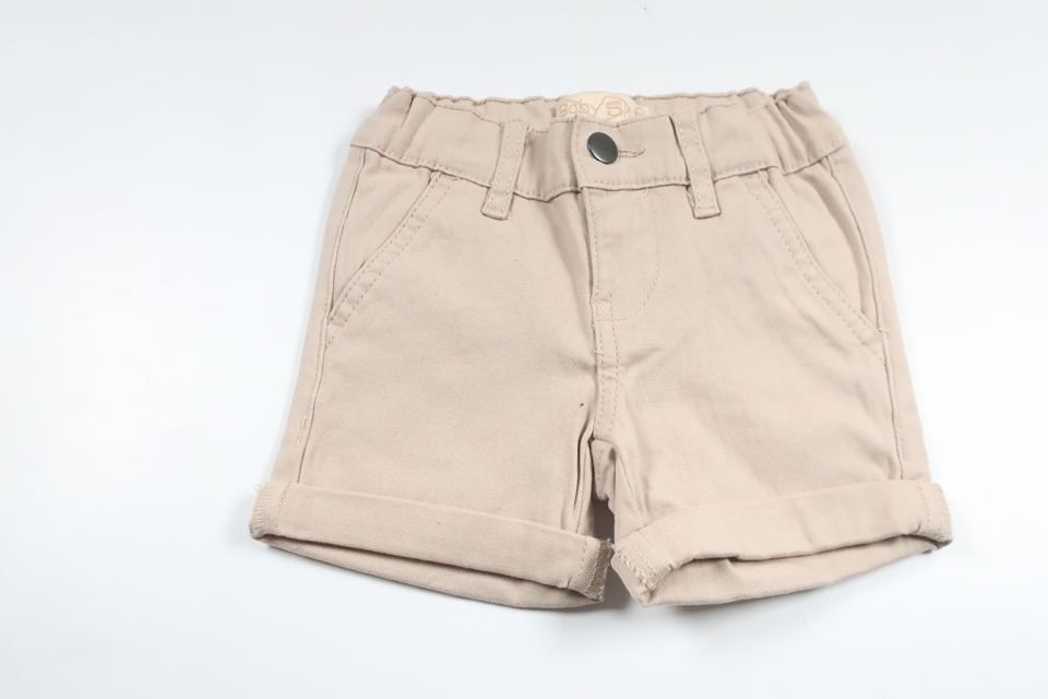 Chinoshorts fra Baby Skill - Størrelse 68 - Beige