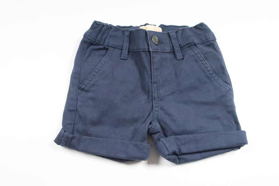 Chinoshorts fra Baby Skill - Størrelse 68 - Marineblå