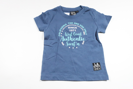 T-shirt fra Red & Blue - Størrelse 74 - Blå