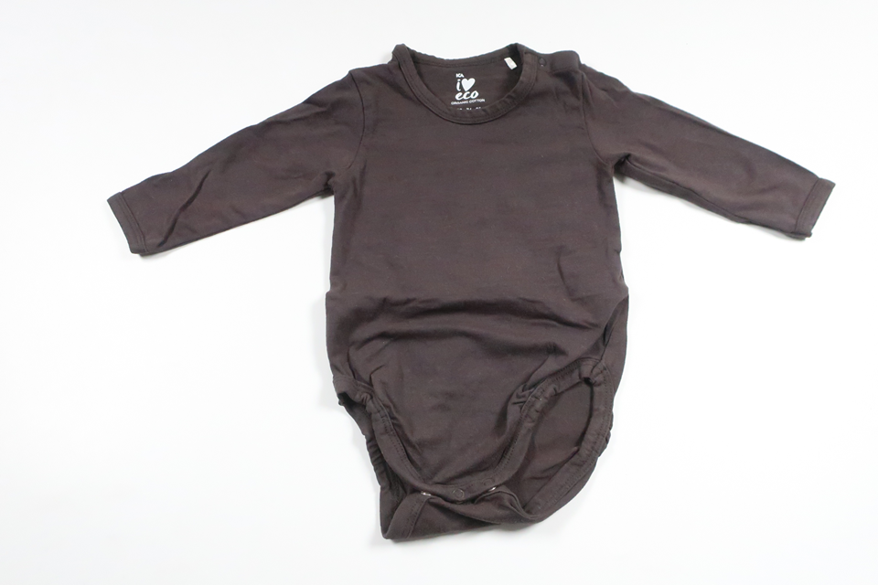 Bodysuit fra ICA I Love Eco - Størrelse 62 - Grå