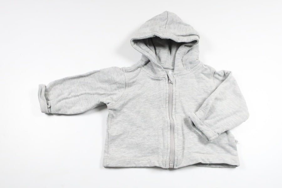 Hættejakke fra BEBE - Størrelse 60 - Grå