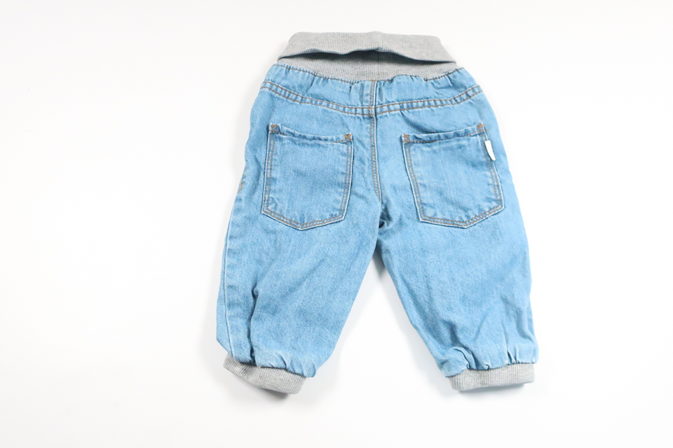 Jeansbukser fra BEBE - Størrelse 68/74 - Denim