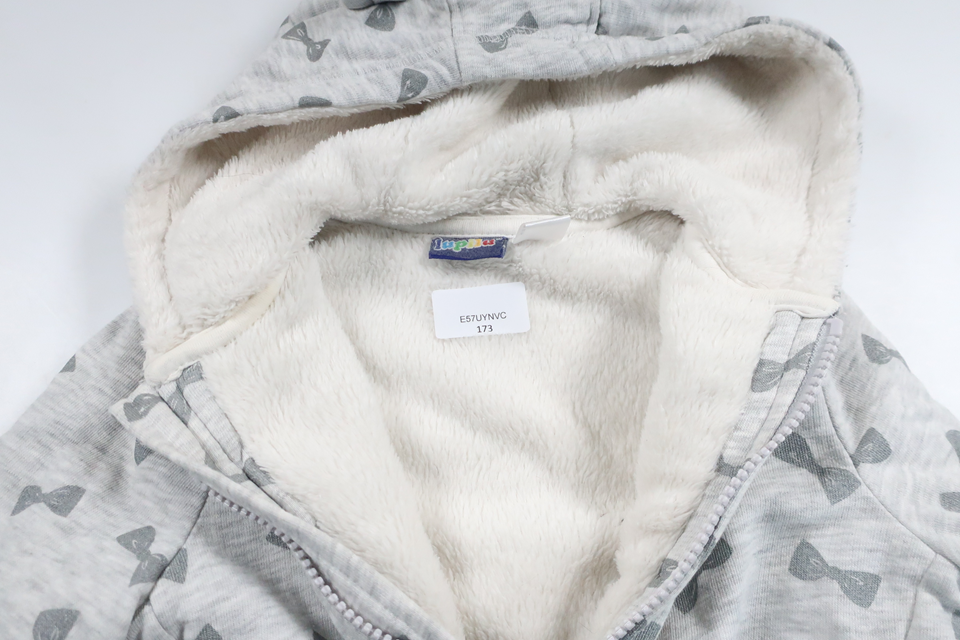 Hættetrøje med for fra Lupilu - Størrelse 86/92 - Grå