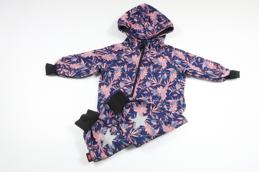 Softshell-overall fra iELM - Størrelse 80 - Blå