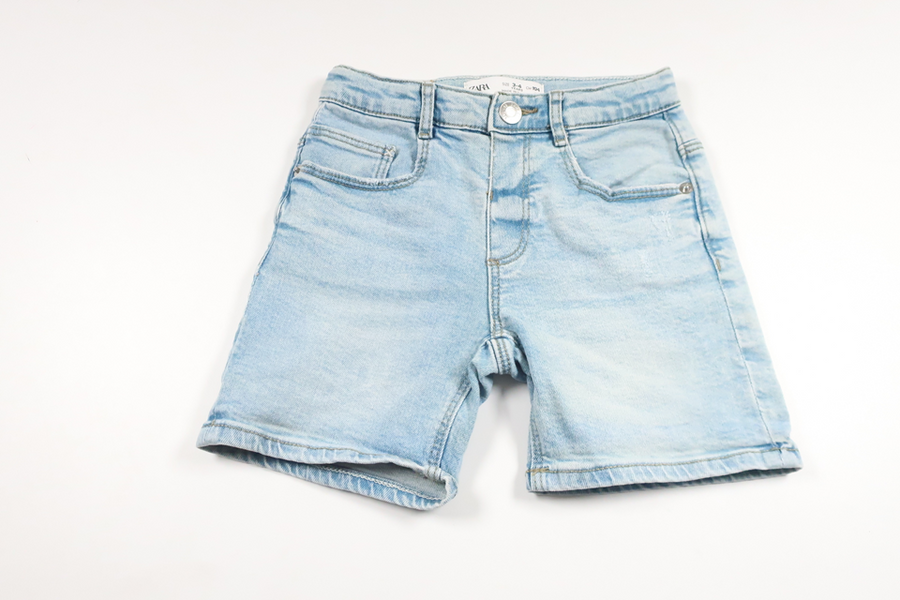 Denimshorts fra Zara - Størrelse 104 - Denim