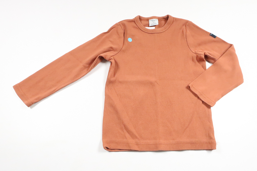 Ribstrikk sweater fra Polarn o. Pyret - Størrelse 98 - Brun