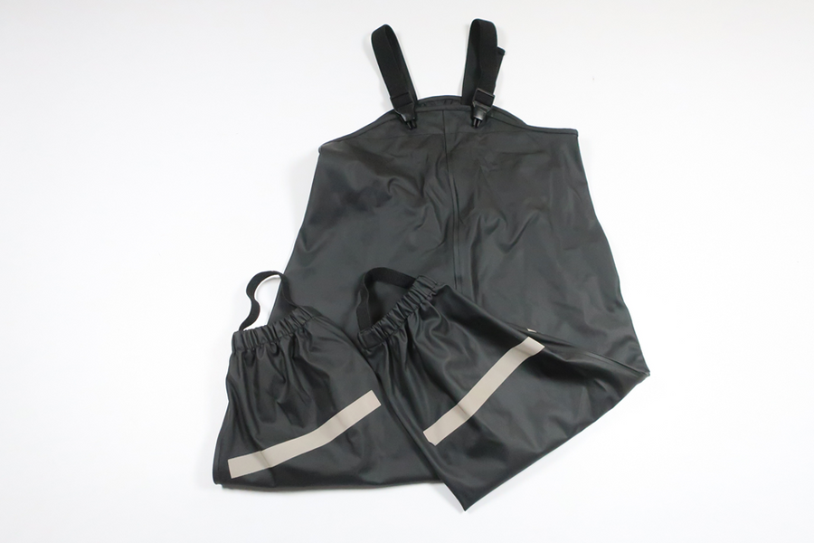 Regnbukser fra KAXS - Størrelse 98/104 - Sort