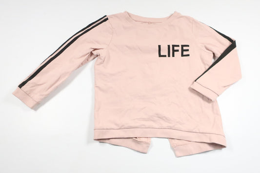 Sweatshirt fra Lager 157 - Størrelse 120 - Lyserød