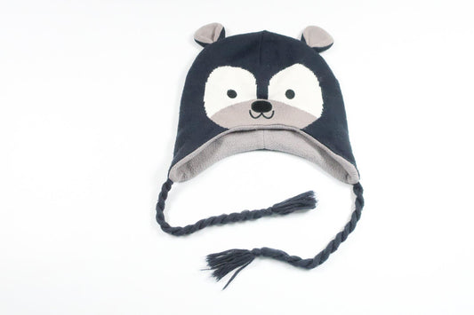 Strikket hue fra Lindex - Størrelse 52/54 - Marineblå