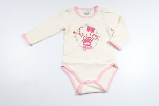 Bodysuit fra Hello Kitty - Størrelse 74/80 - Off-white