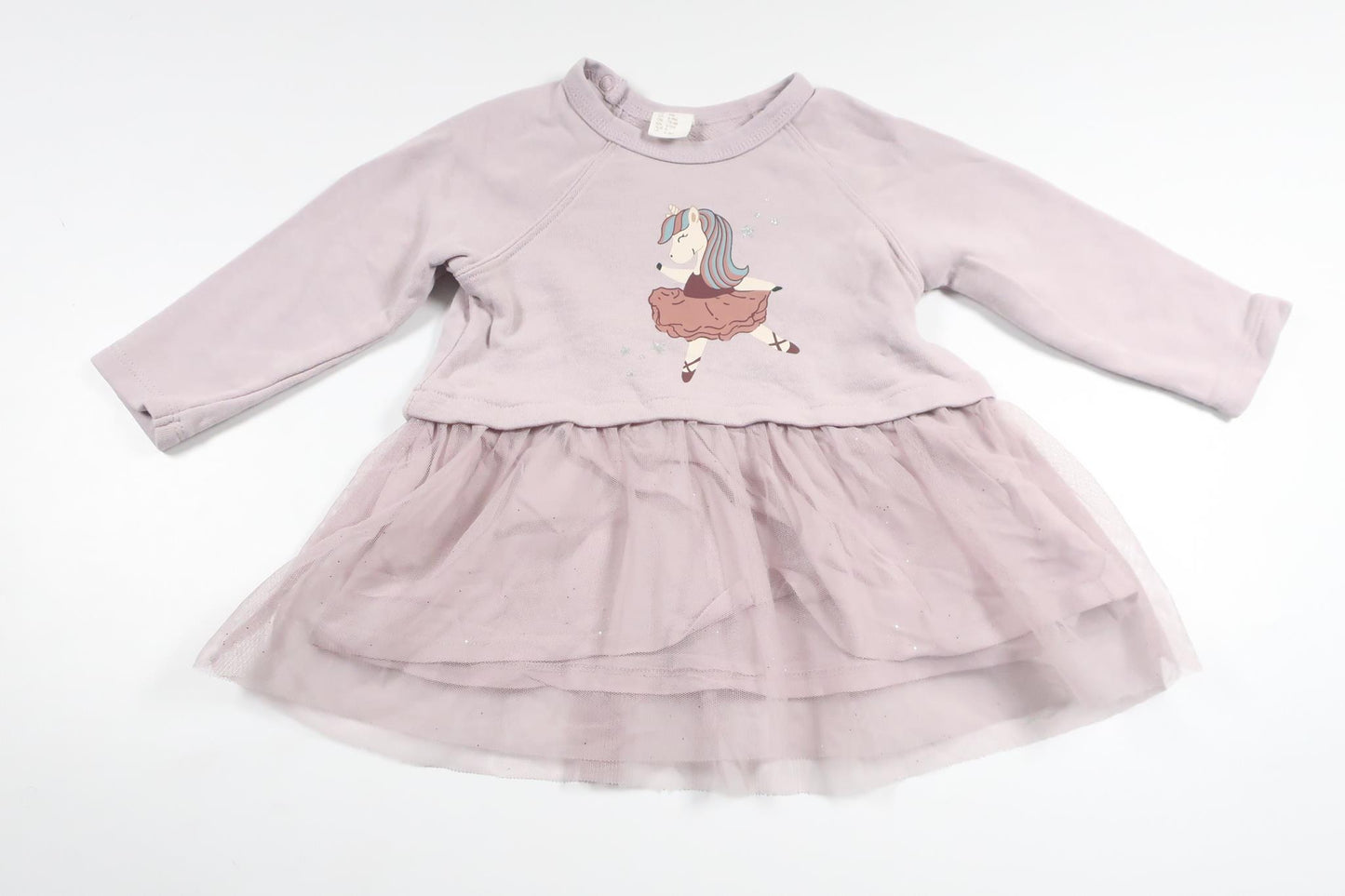 Kjole med enhjørning fra H&M - Størrelse 74 - Lilla