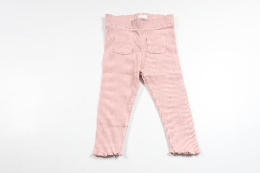Ribbede bukser fra Kappahl - Størrelse 74 - Pink