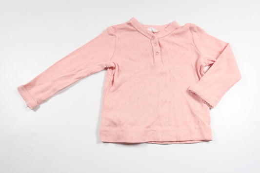 Sweater fra Luca & Lola - Størrelse 74 - Lyserød