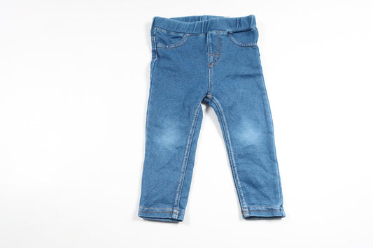 Jeggings fra H&M - Størrelse 74 - Denim