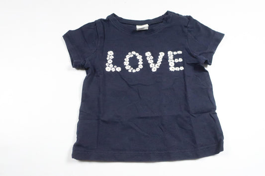 T-shirt fra H&M - Størrelse 68 - Marineblå