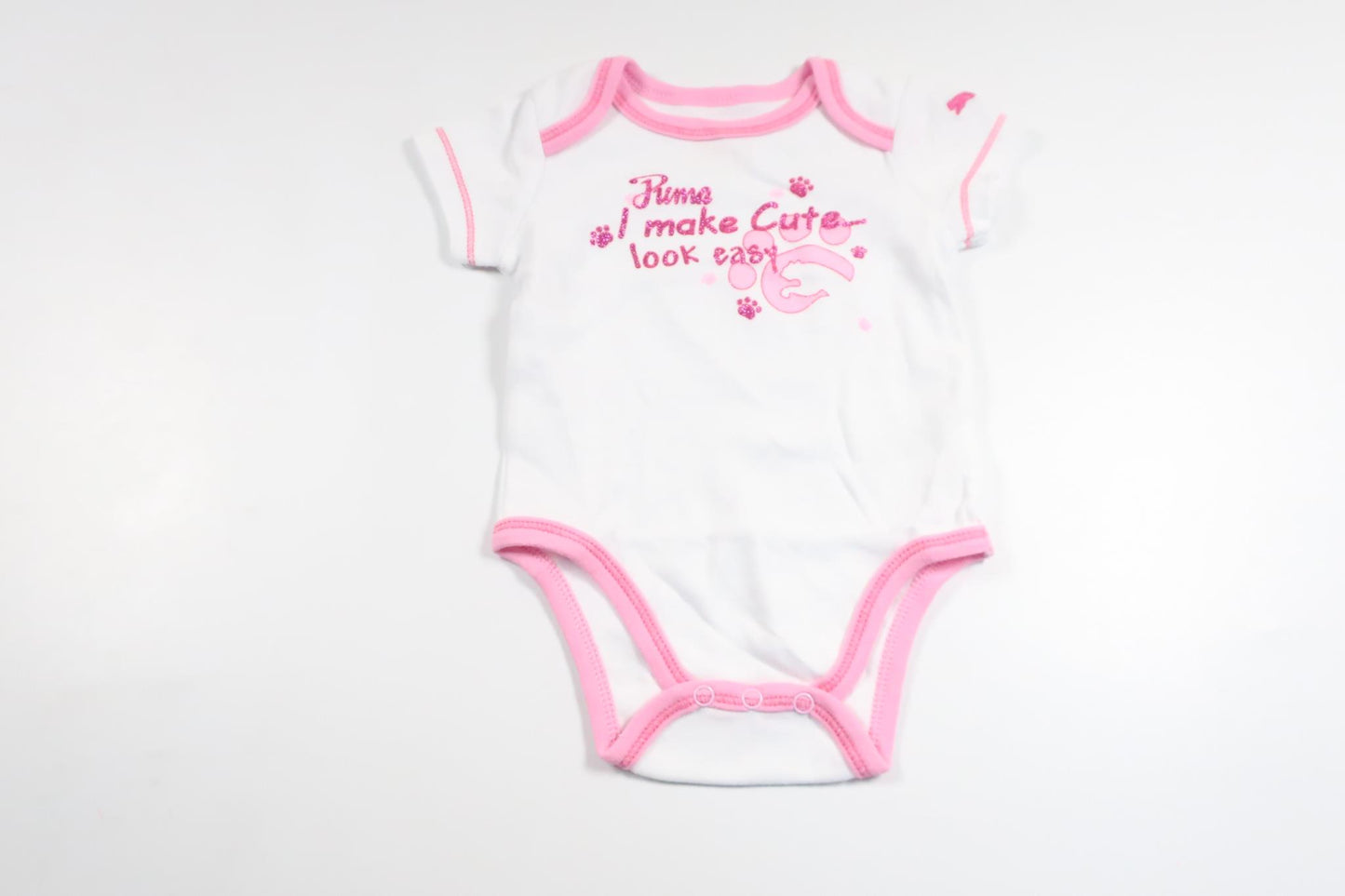 Bodysuit fra Puma - Størrelse 62/68 - Hvid
