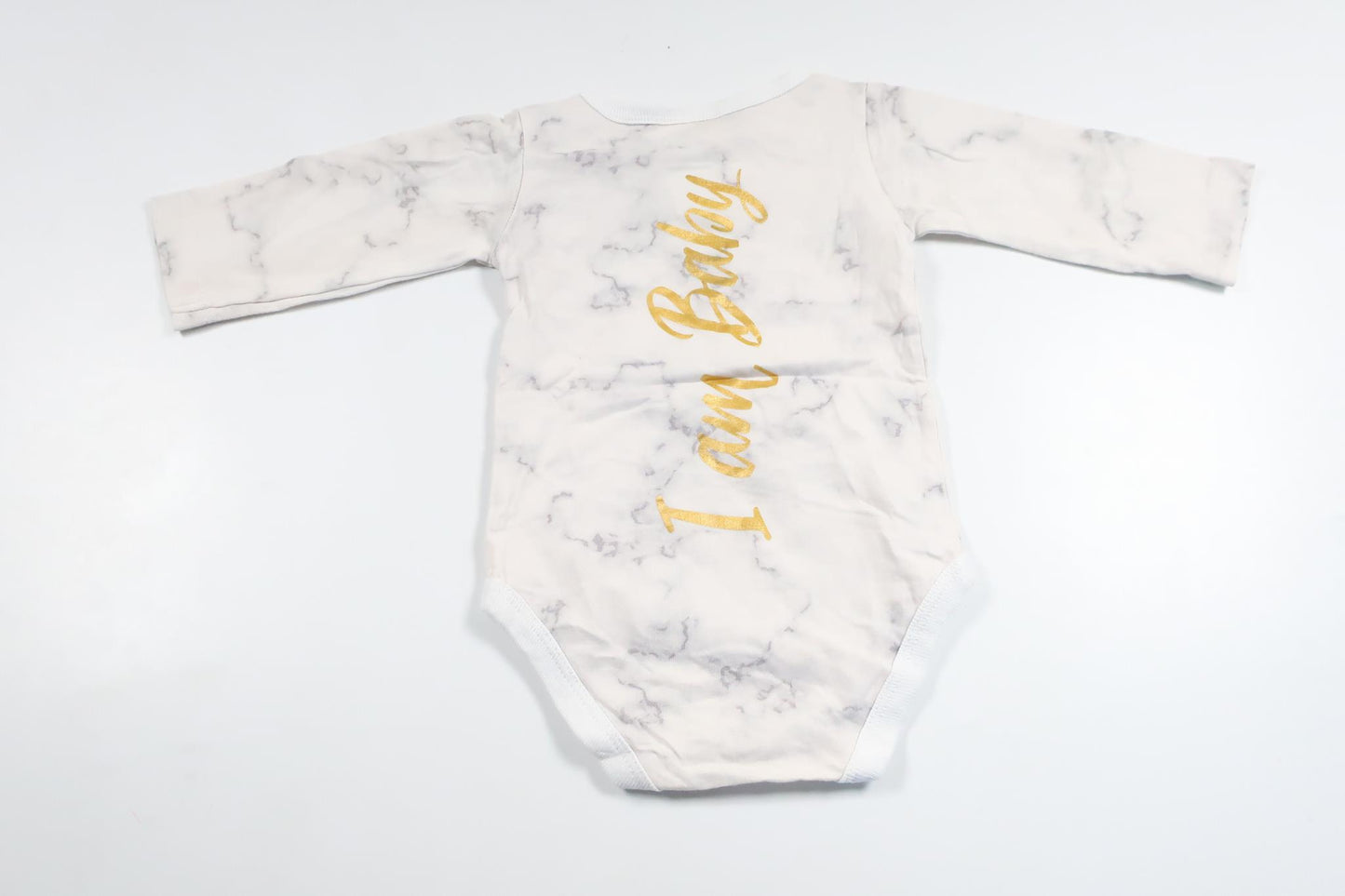 Bodysuit fra I am Baby - Størrelse 62 - Hvid