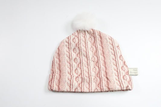 Blomsterhat fra Hemsytt - Størrelse 50/56 - Lyserød