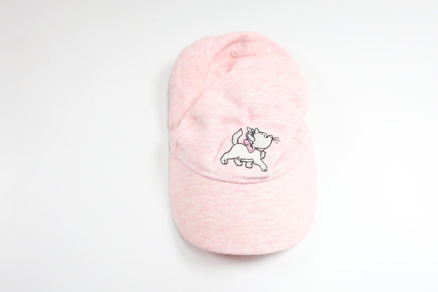 Kasket med katte Marie fra H&M - Størrelse 68 - Lyserød