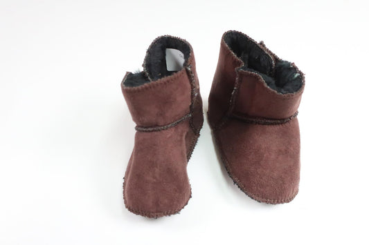 Fleeceforede støvletter fra Unknown - Størrelse 17/18 - Brun