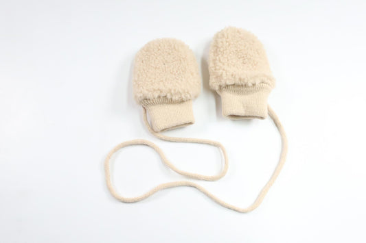 Teddyvanter fra Minimarket - Størrelse 68/74 - Beige