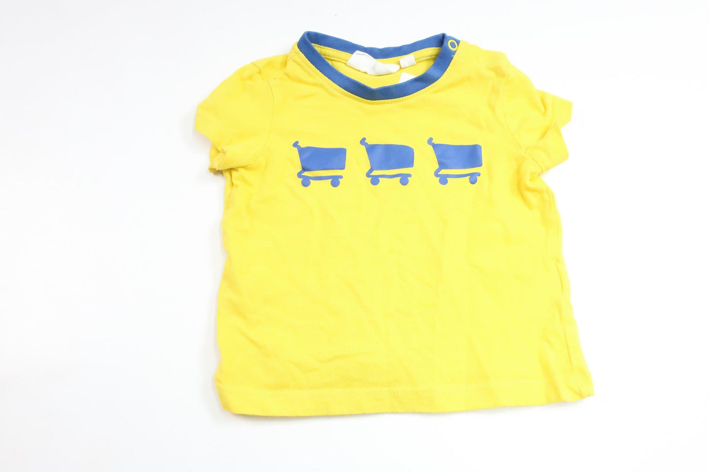 T-shirt fra Gekås Ullared - Størrelse 74 - Gul