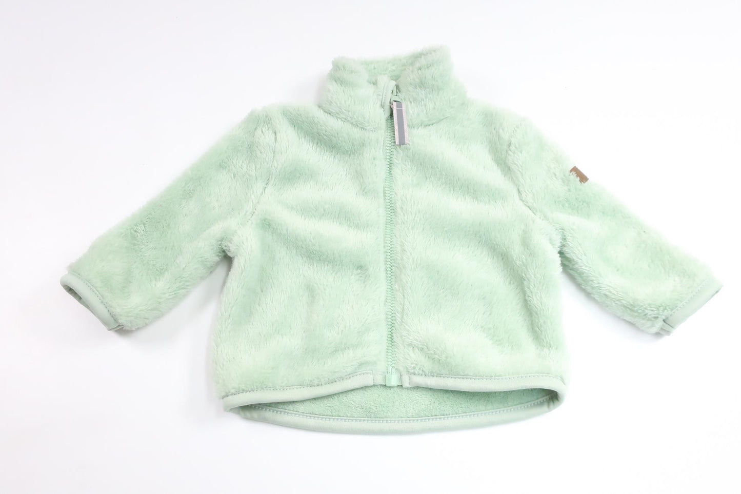 Fleecejakke fra Baby Outwear - Størrelse 56 - Grøn