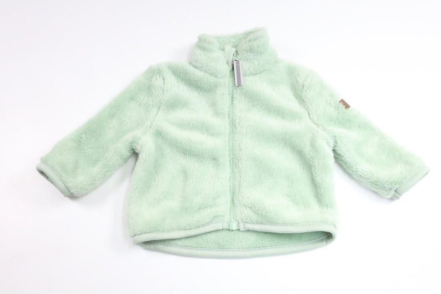 Fleecejakke fra Baby Outwear - Størrelse 56 - Grøn