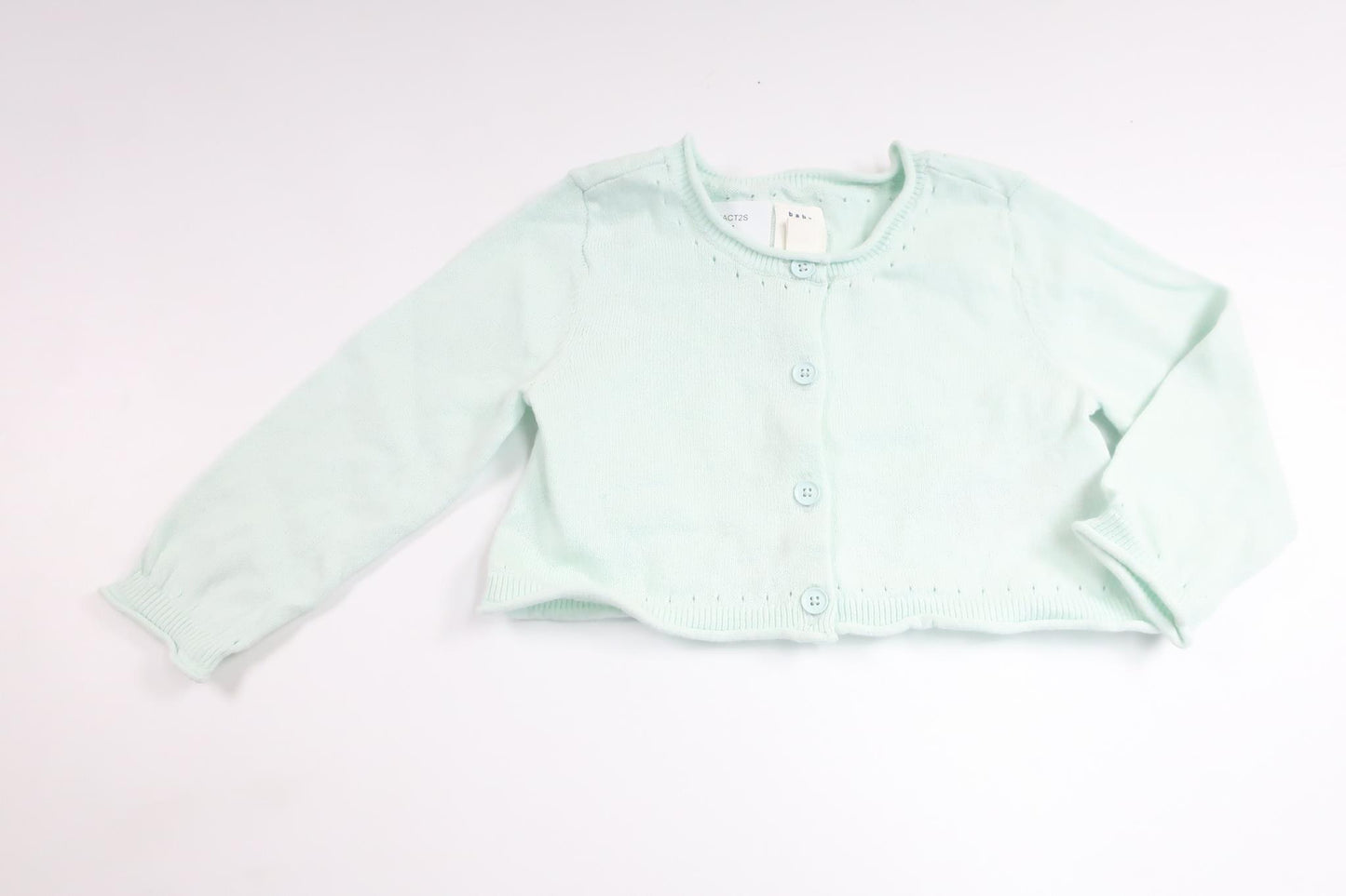 Strikket cardigan fra Baby GAP - Størrelse 68/74 - Blå
