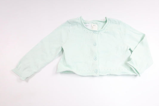 Strikket cardigan fra Baby GAP - Størrelse 68/74 - Blå