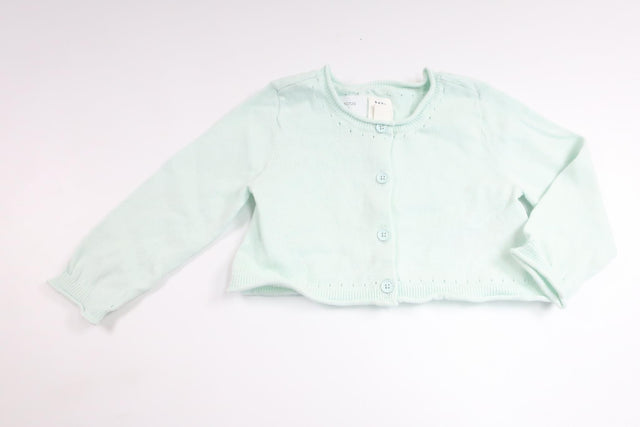 Strikket cardigan fra Baby GAP - Størrelse 68/74 - Blå
