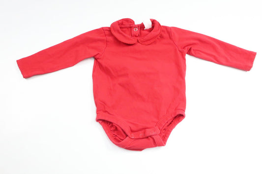 Bodysuit fra H&M - Størrelse 68 - Rød
