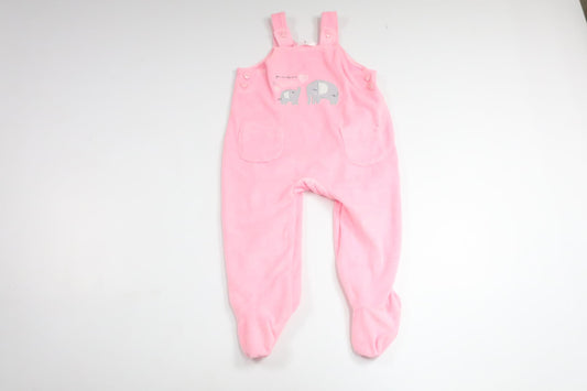 Fleece heldragt fra Baby - Størrelse 80 - Lyserød