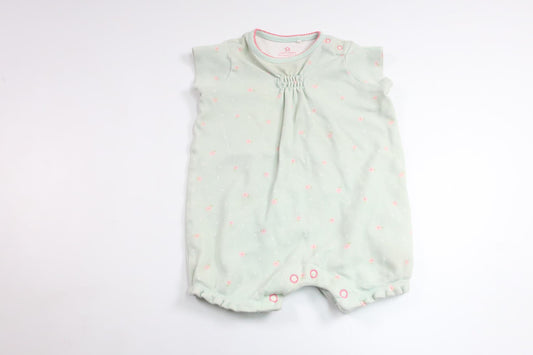 Blomsterjumpsuit fra Next - Størrelse 62 - Grøn