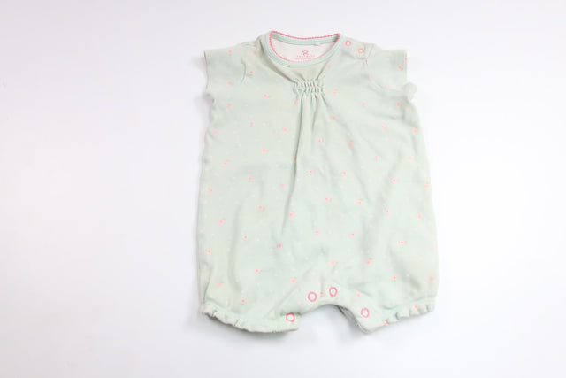 Blomsterjumpsuit fra Next - Størrelse 62 - Grøn