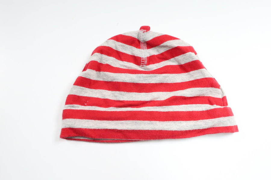 Stribet hue fra H&M - Størrelse 62 - Rød