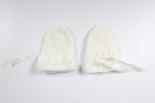 Vanter fra Hemstickat - Størrelse 56/62 - Hvid