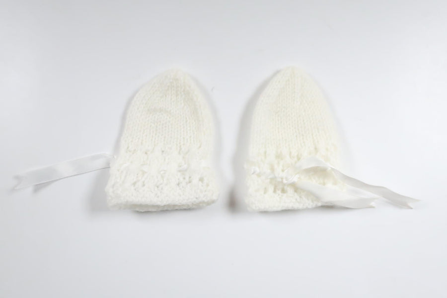 Vanter fra Hemstickat - Størrelse 56/62 - Hvid