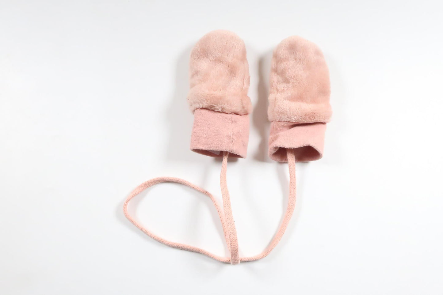 Fleeceforede vanter fra Unknown - Størrelse 56/62 - Pink