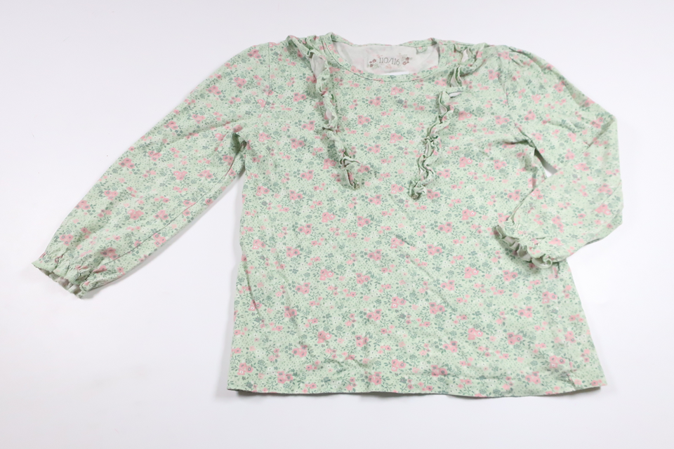 Pyjamastrøje fra Ukendt - Størrelse 110/116 - Grøn