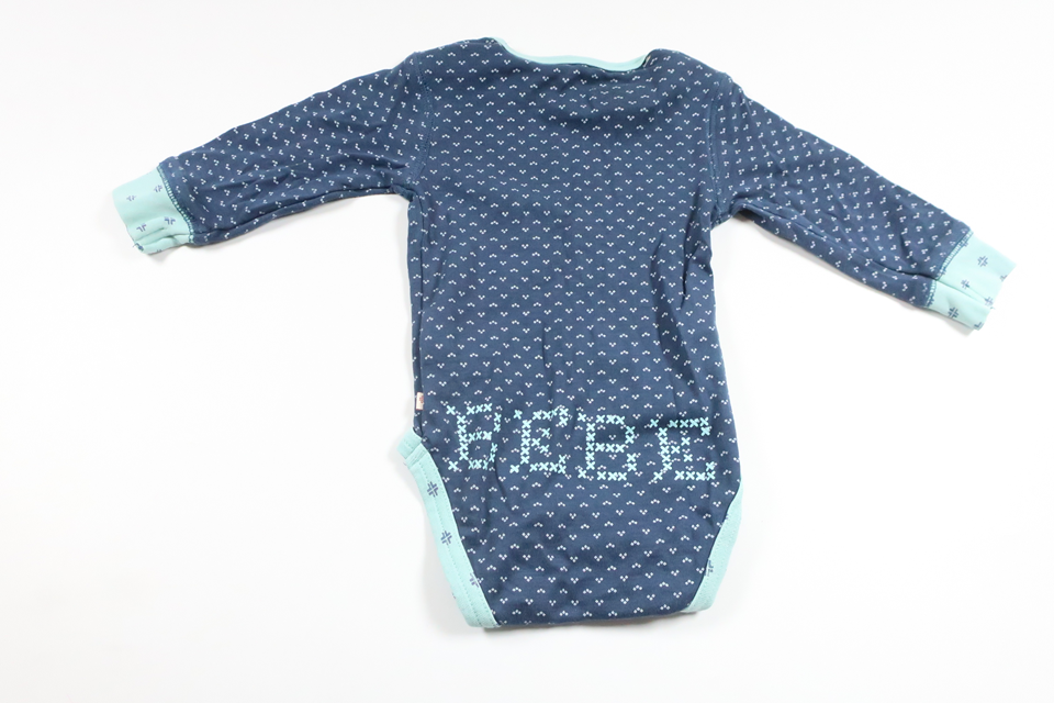 Bodysuit fra BEBE - Størrelse 68 - Blå