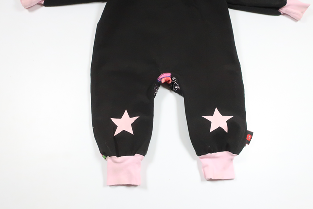 Softshell-overalls fra iELM - Størrelse 80 - Sort