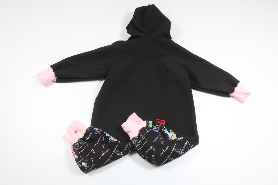 Softshell-overalls fra iELM - Størrelse 80 - Sort