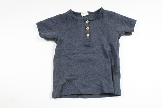 T-shirt fra H&M - Størrelse 74 - Marineblå