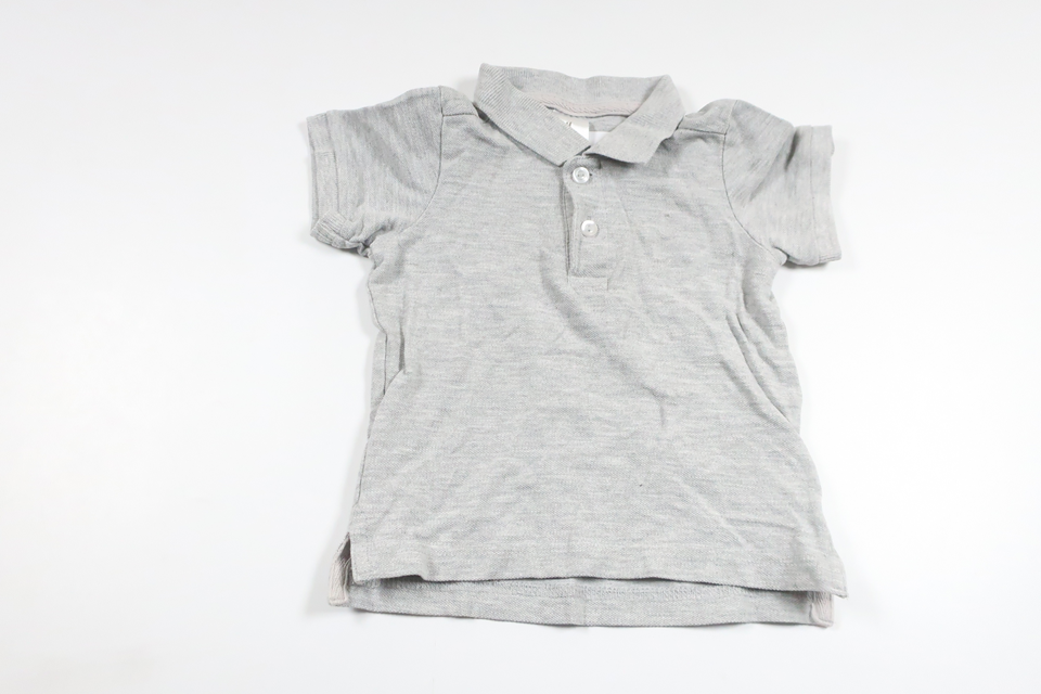 Poloshirt fra H&M - Størrelse 68 - Grå